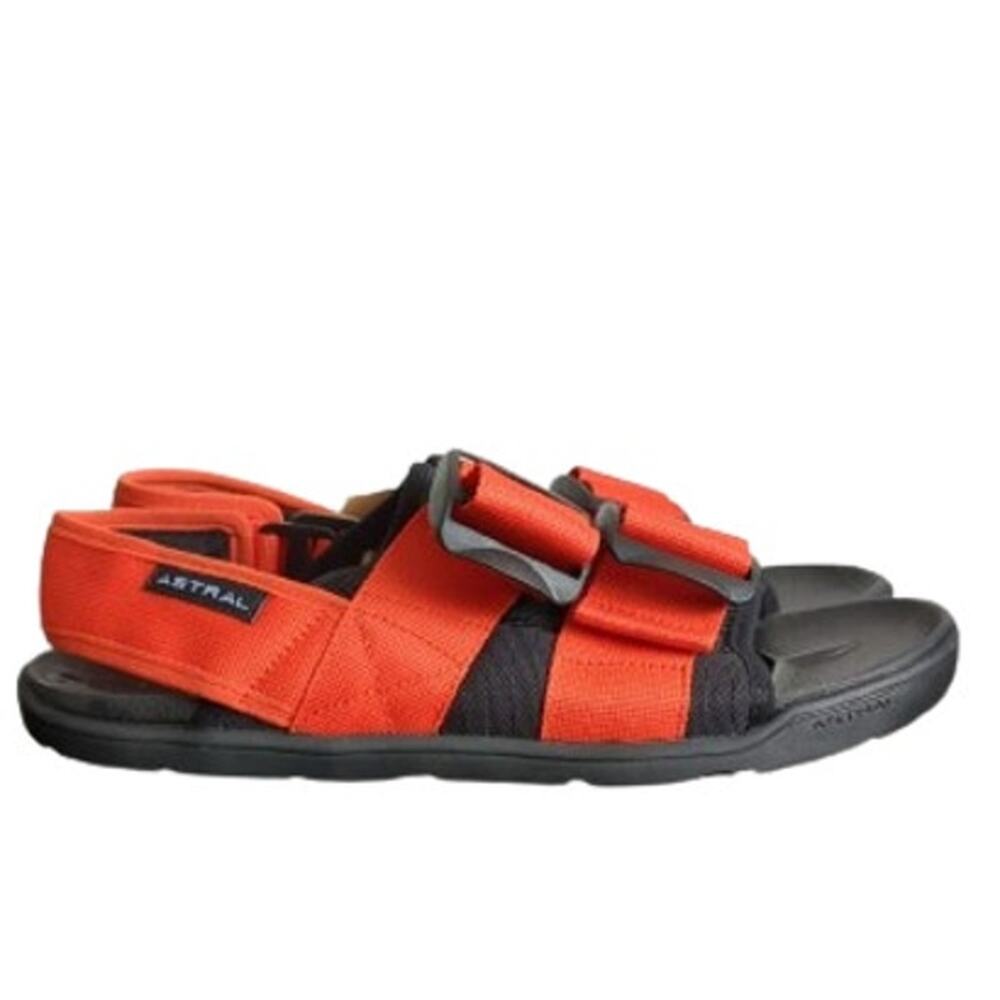Astral Mens PFD Sandal for Rafting Water Paddling and SUP Fire-Orange-9-NWT-S163